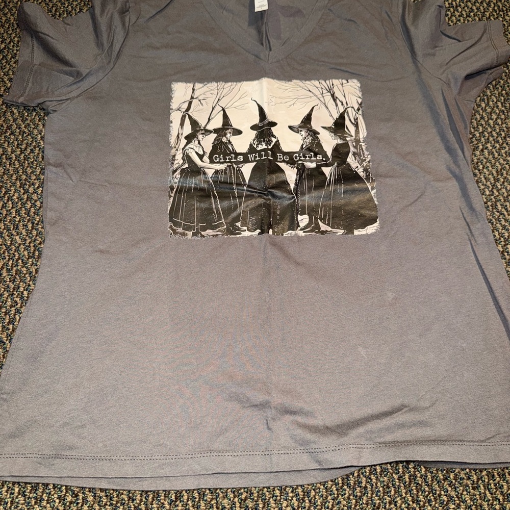 Gray Graphic Women’s Shirt
